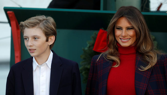 Меланья и Барон Трамп