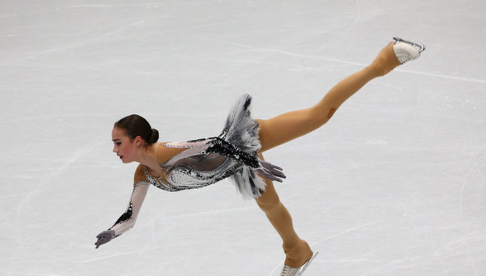 Алина Загитова не смогла выиграть короткую программу на чемпионате мира