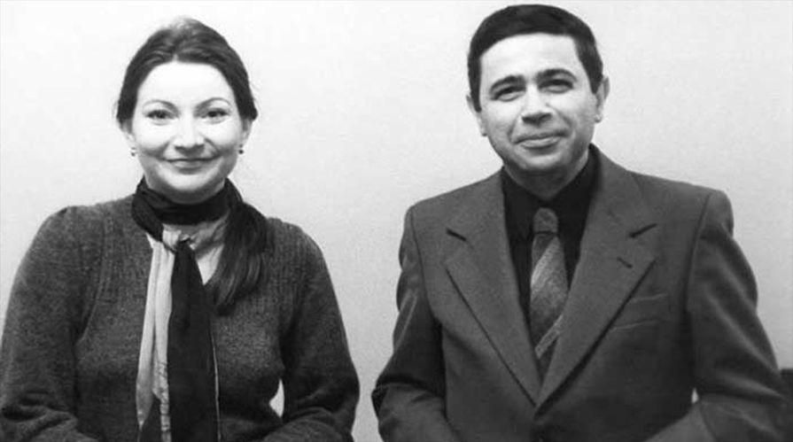 Юмористы Петросян и Степаненко в молодости