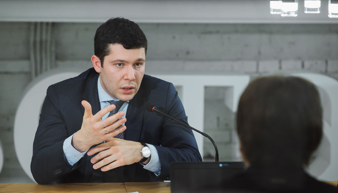 Губернатор Калининградской области Антон Алиханов в редакции «Газеты.Ru»