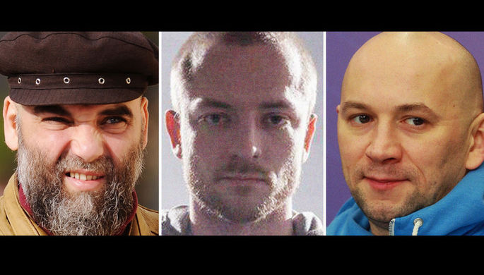 Журналист Орхан Джемаль, оператор Кирилл Радченко и режиссер Александр Расторгуев, коллаж...