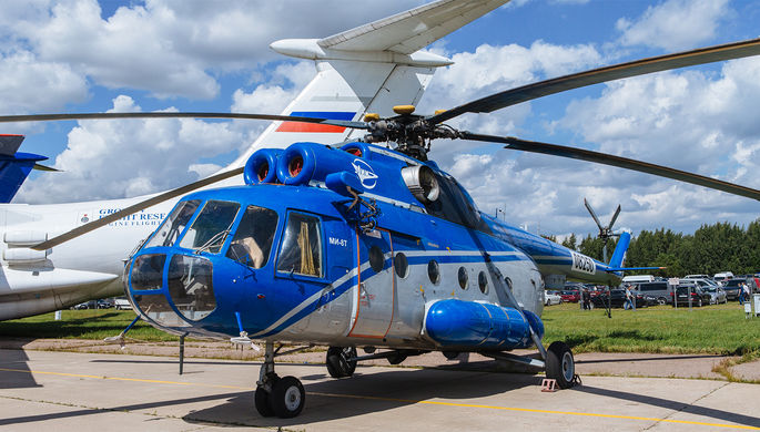 Второй день работы авиасалона МАКС-2017 в подмосковном Жуковском, 19 июля 2017 года. Транспортный...