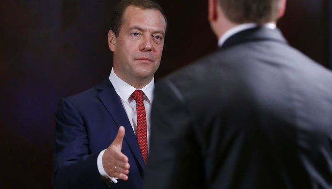 Председатель правительства Российской Федерации Дмитрий Медведев