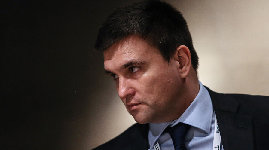 Министр иностранных дел Украины Павел Климкин во время встречи "нормандской четверки" в Мюнхене, февраль 2016 года