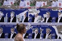 Victorious Georgia's Dream party challenges election rigging