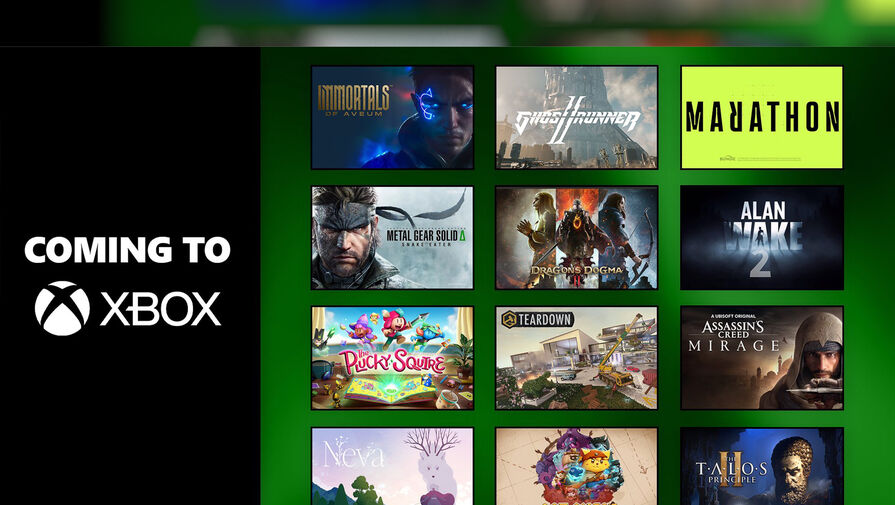 Microsoft похвасталась выходом на Xbox игр, которые Sony показала на PlayStation Showcase