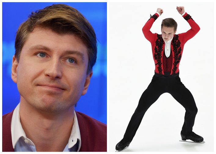 Алексей Ягудин и Михаил Коляда