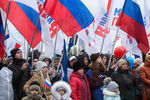Омск. 4 ноября 2017. Горожане во время празднования Дня народного единства
