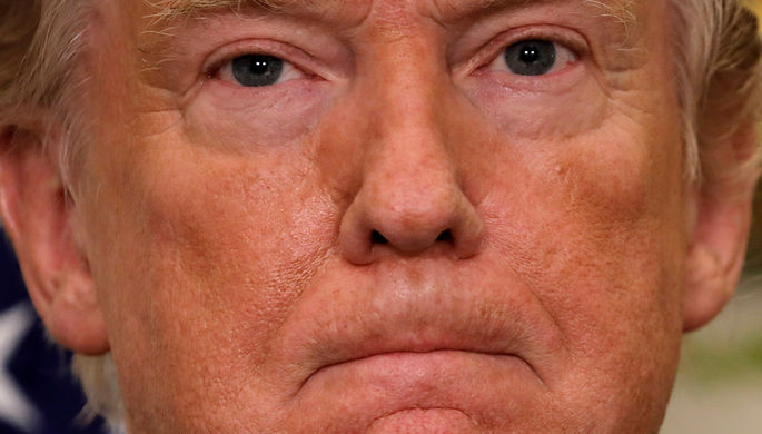 Президент США Дональд Трамп на мероприятии в Белом доме, 20 июля 2017 года