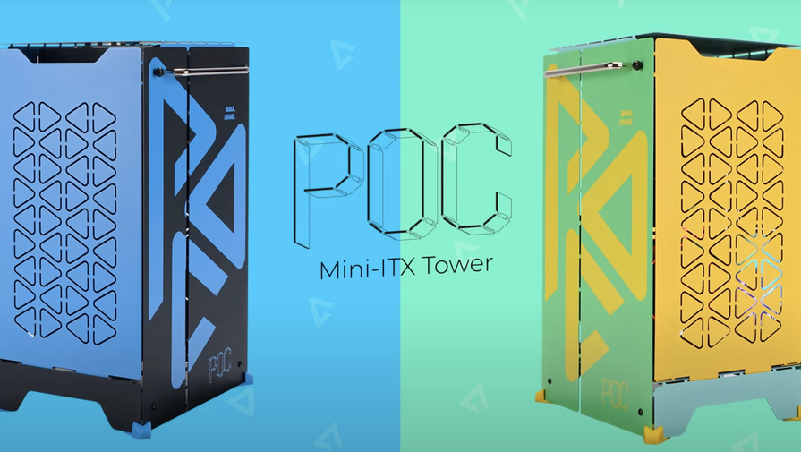 Компания InWin представила корпус-оригами для самостоятельной сборки ПК