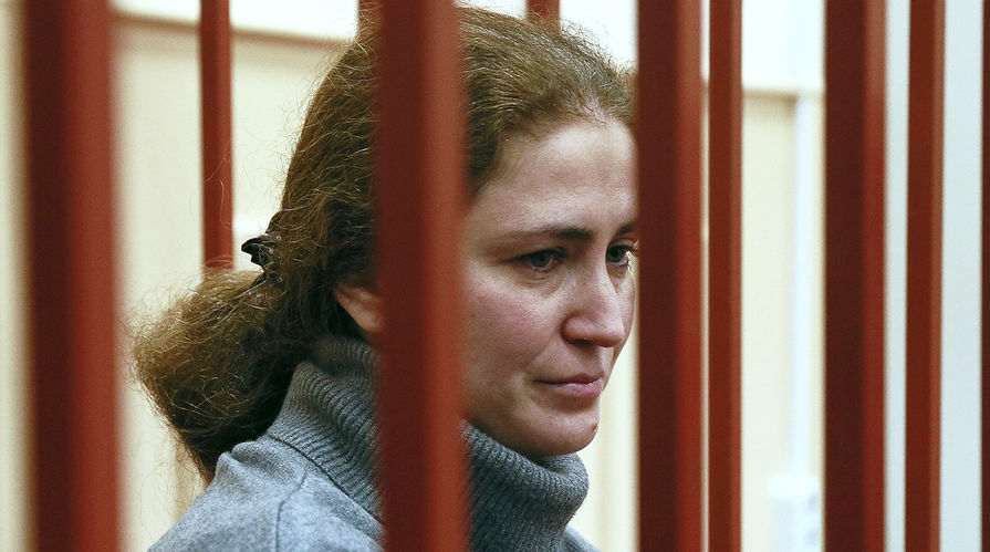 Директор Российского академического молодежного театра (РАМТ) Софья Апфельбаум в Басманном суде Москвы