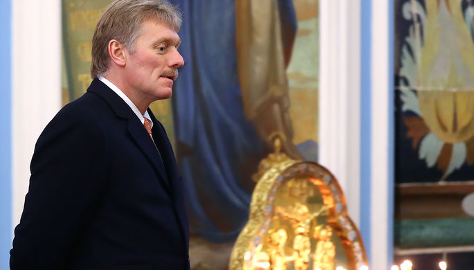 Пресс-секретарь президента России Дмитрий Песков во время посещения Воскресенского...
