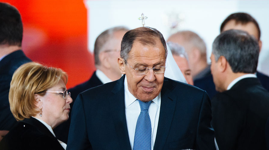 Министр иностранных дел Сергей Лавров