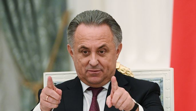 Заместитель председателя правительства России по вопросам спорта Виталий Мутко