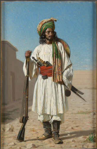 Василий Верещагин. Афганец. 1867-1868 гг