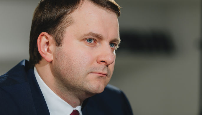 Министр экономического развития Максим Орешкин во время интервью в редакции «Газеты.Ru»