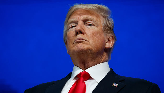Президент США Дональд Трамп на Всемирном экономическом форуме в Давосе, 26 января 2018