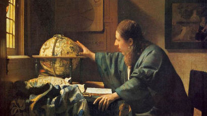 Фрагмент картины Яна Вермеера «Астроном» (1668)