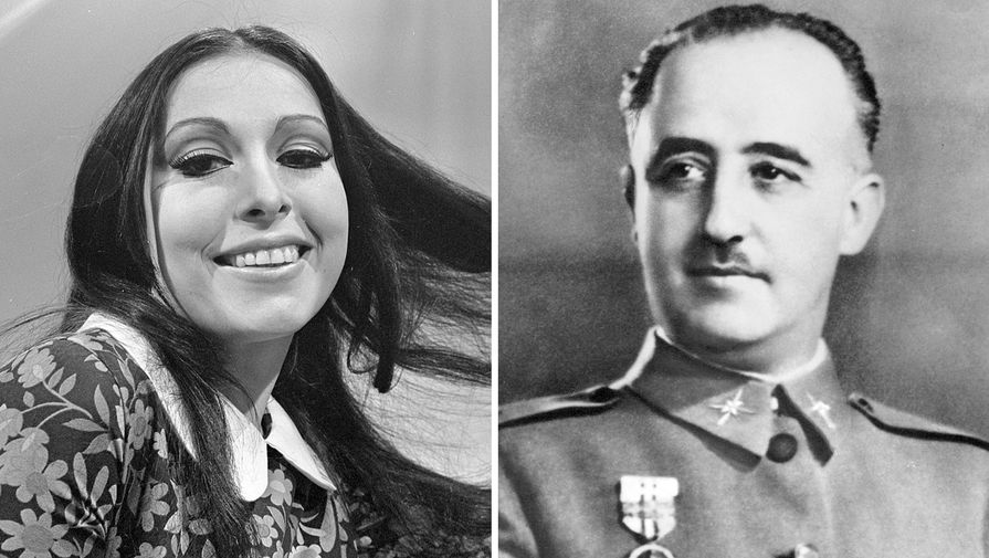 Массиель и Франсиско Франко