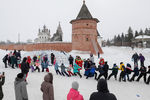 Празднование Масленицы в городе Юрьев-Польский Владимирской области