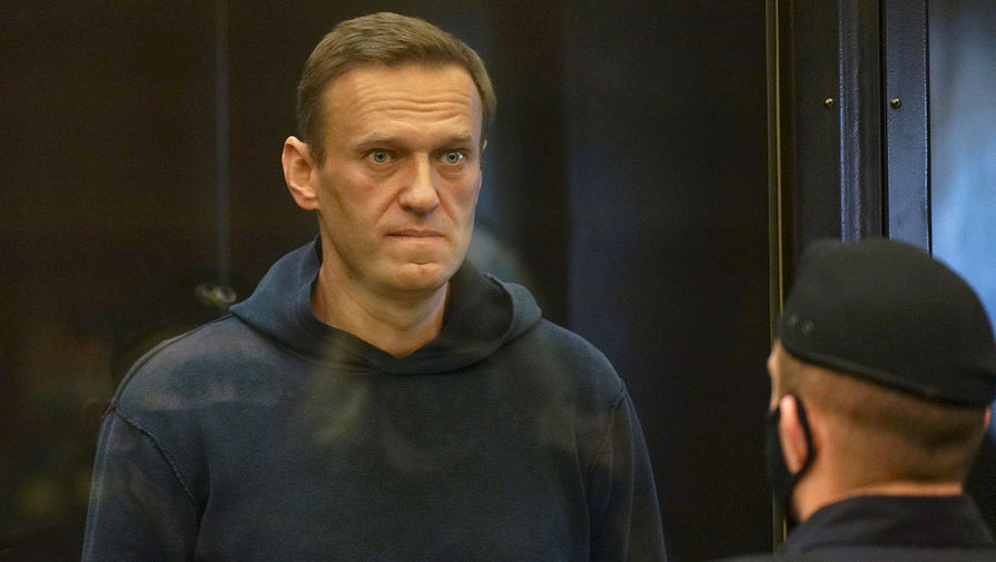  Алексей Навальный во время заседания Мосгорсуда, 2 февраля 2021 года 