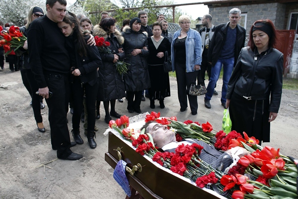 Похороны депутата Владимира Рыбака