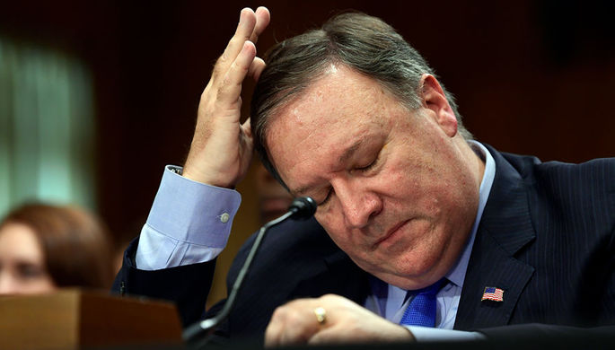 Госсекретарь США Майк Помпео, 25 июля 2018 года