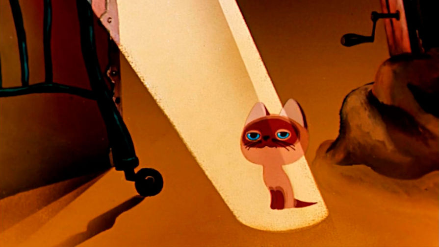  Кадр из мультипликационного фильма «Котенок по имени Гав» (1976 – 1982) 