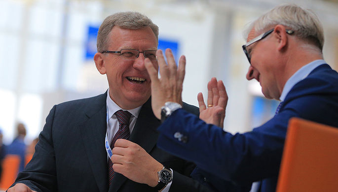 Алексей Кудрин и Александр Шохин
