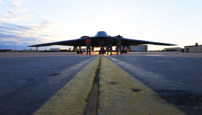 Стратегический бомбардировщик В-2 «Спирит»