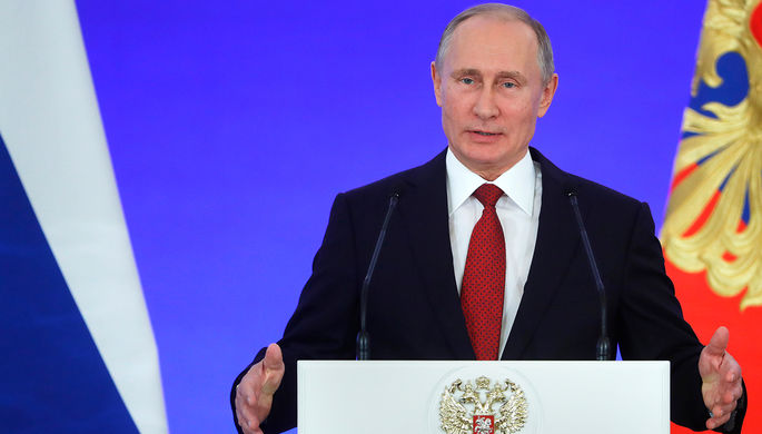 Президент России Владимир Путин