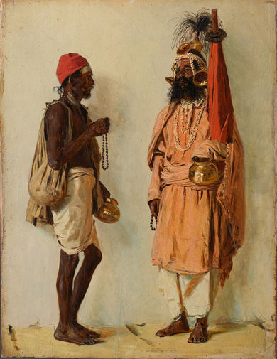 Василий Верещагин. Два факира. 1874-1876 гг