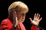 Меркель выступила с речью про Крым и пригрозила России санкциями