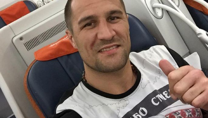 Российский боксер Сергей Ковалев