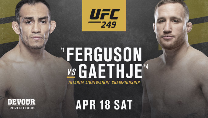 Анонс боя Тони Фергюсон - Джастин Гэтжи, UFC 249