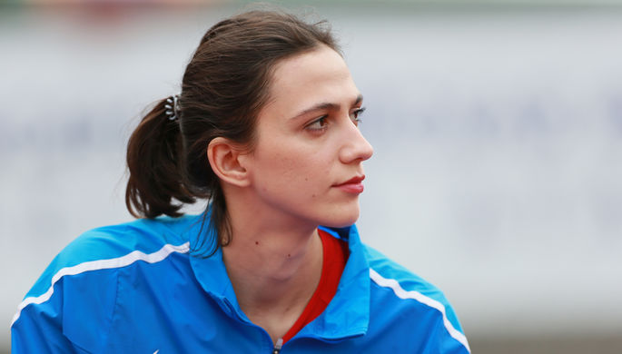 Мария Ласицкене на чемпионате России по легкой атлетике
