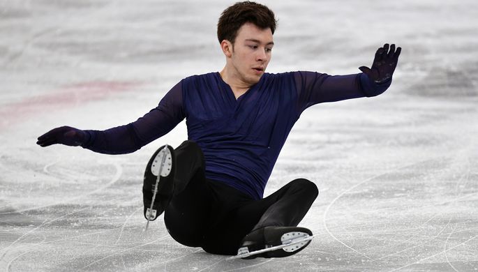 Российский фигурист Дмитрий Алиев