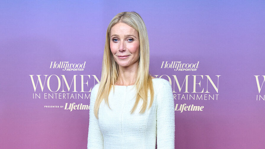 Актриса Гвинет Пэлтроу с мужем Фалчуком пришла на гала-вечер