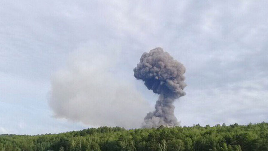 Взрыв на территории воинской части, расположенной в Ачинском районе, 5 августа 2019 года