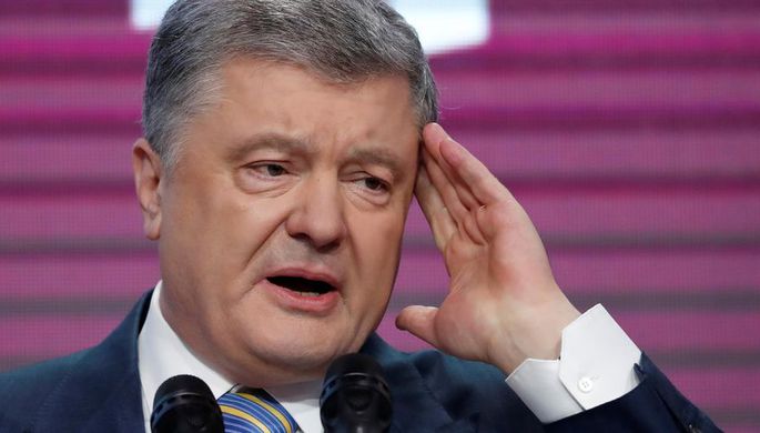 Петр Порошенко после оглашения результатов экзитполлов