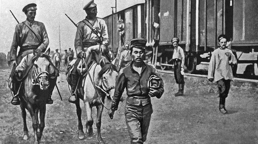 Пленный японец, пойманный у деревни Юхуантунь, 1905 год
