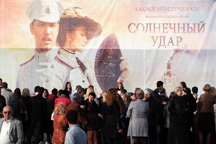 На российской премьере фильма режиссера Н.Михалкова «Солнечный удар»