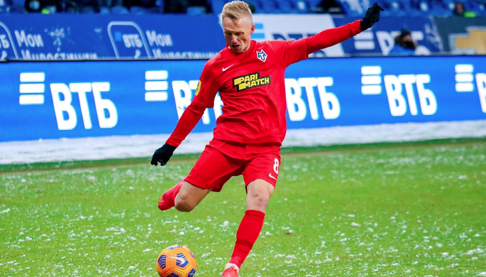 Полузащитник «Тамбова» Дмитрий Герман