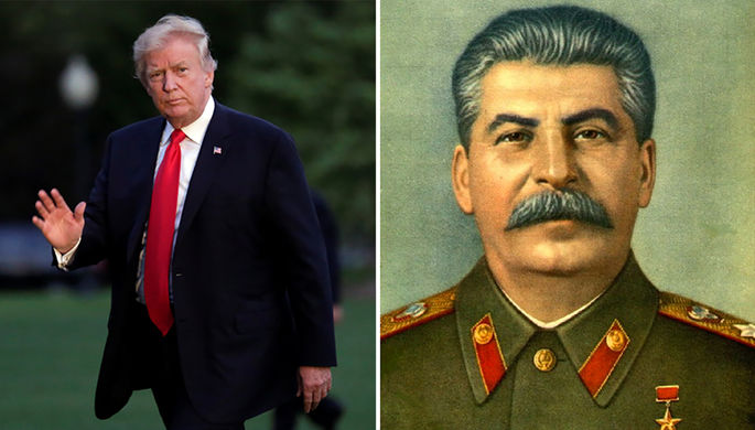 Американский сенатор сравнил Трампа со Сталиным Американский сенатор сравнил Трампа со Сталиным