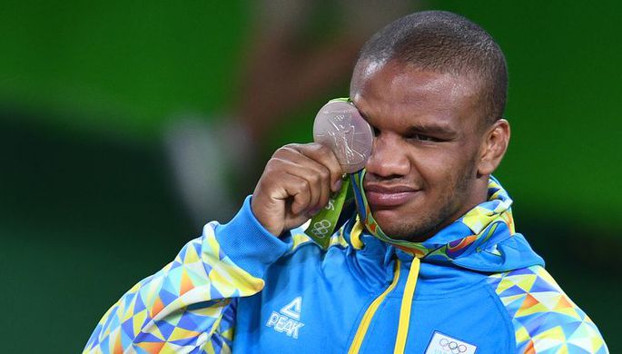 Украинский борец Жан Беленюк