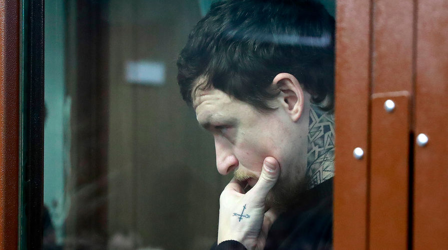 Футболист Павел Мамаев на заседании Тверского районного суда Москвы, 6 февраля 2019 года