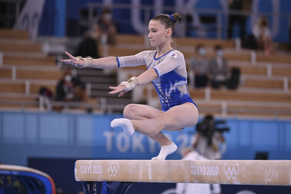 Российская гимнастка Владислава Уразова на Олимпийских играх в Токио