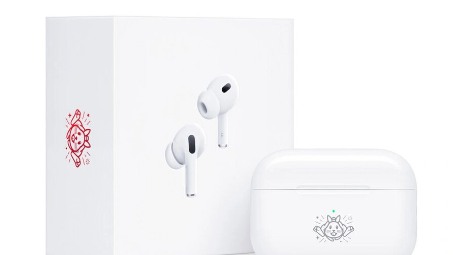 GizmoChina: Apple представила в Китае особенную версию AirPods Pro в честь Нового года