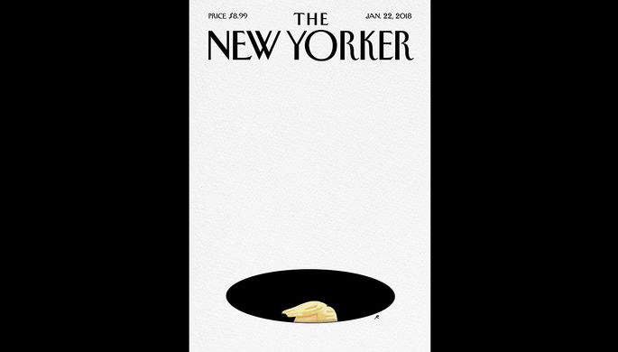 Обложка журнала The New Yorker за 22 января 2018 года