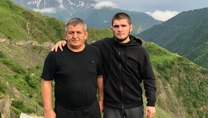 Хабиб и Абдулманап Нурмагомедовы